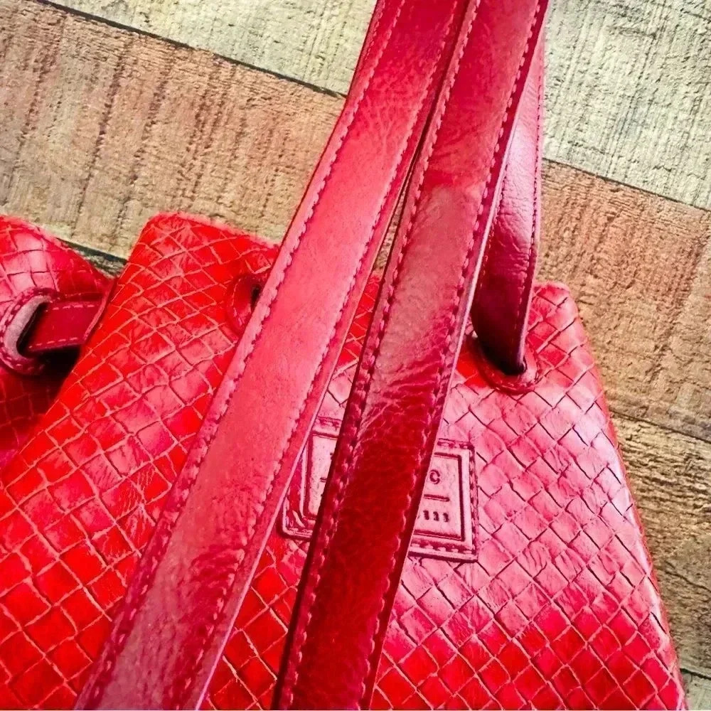 Relic Brand Leather Vintage Pull Backpack - Picture 7 of 12